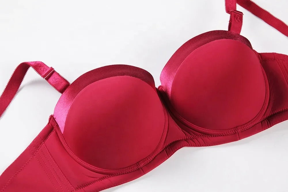 D Cup Strapless Bra - Plus Size