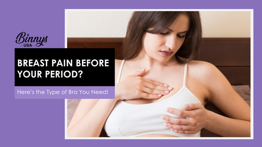 Breast Pain Before Your Period? Here’s the Type of Bra You Need