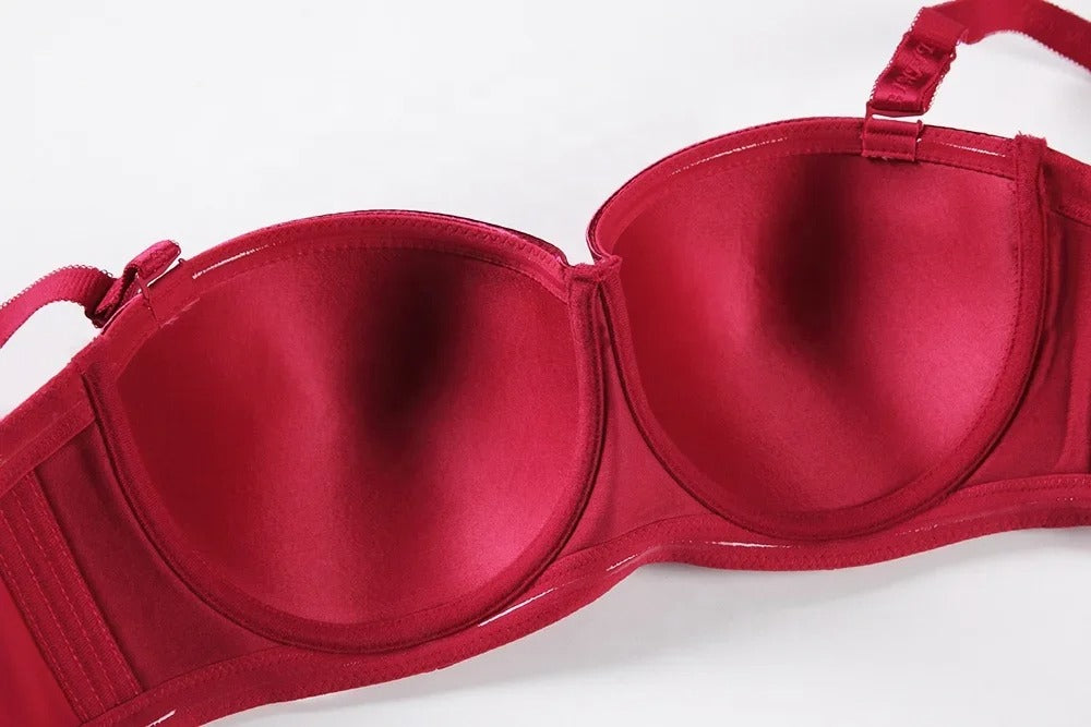 D Cup Strapless Bra - Plus Size